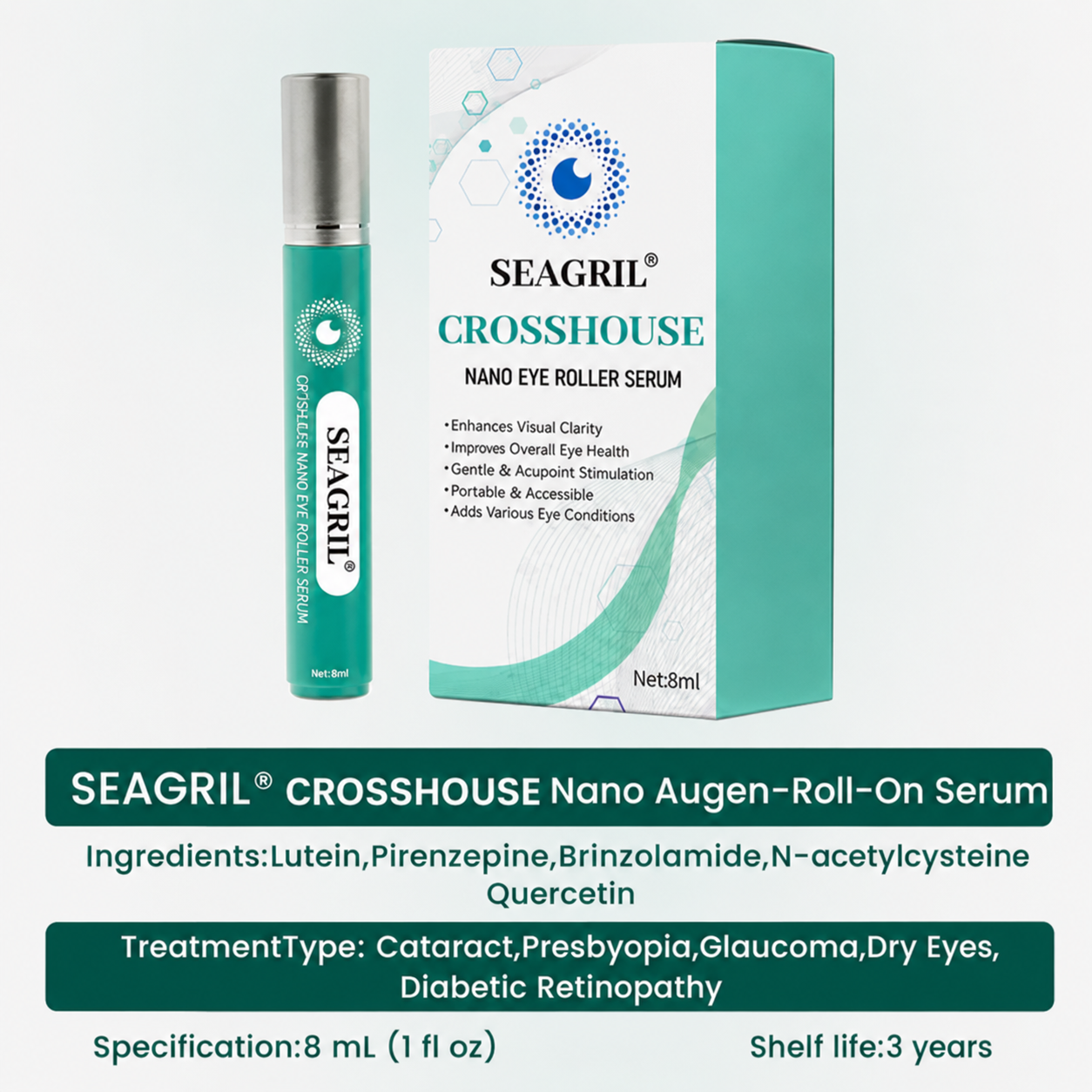 SEAGRIL® Nano Eye Roller Serum🔥🔥