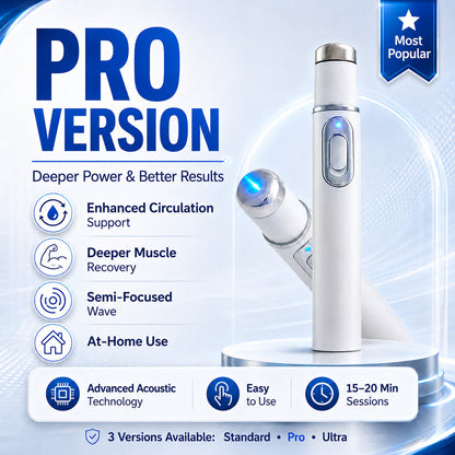 💥YAGOO®💥 Ultrasonic Shock Wave Therapy Massager