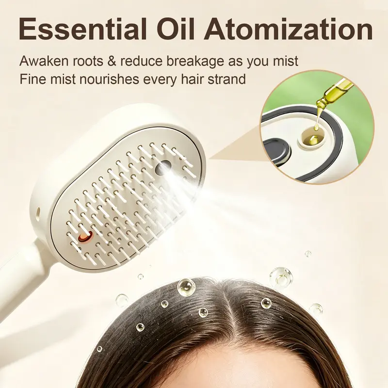 SEAGRIL® Electric Spray Air Cushion Massage Comb