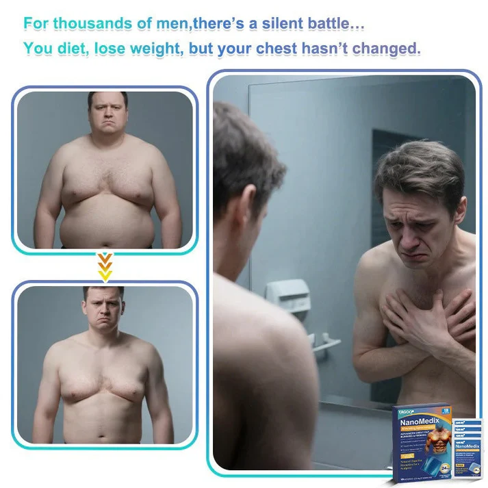 🔥Limited-time 50% sale🔥Yagoo® Chest Fatburn & Firm Patch-Transdermal Lipolysis: Engineered for the Male Physique.