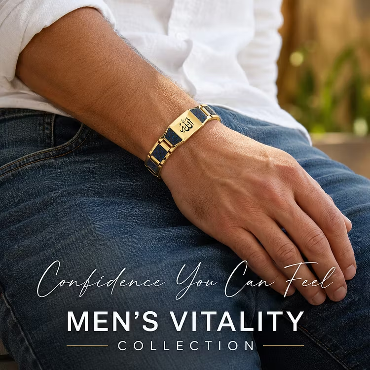✨🔥Men's Strength & Vitality Bracelet💯🎂Upgrade Your Energy, Style, and Confidence