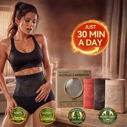 Official Brand Store | 🛡️2026 Moringa & Berberine 4-in-1 Micro-Particle Shaping & Fat Burning Shorts