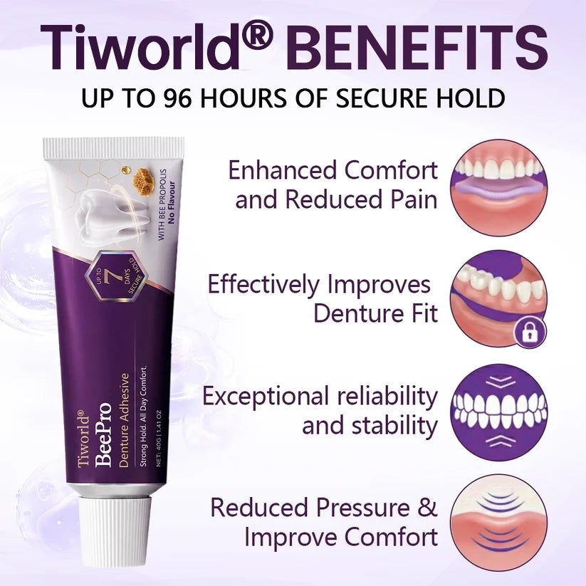 Tiworld® BeePro Denture Adhesive