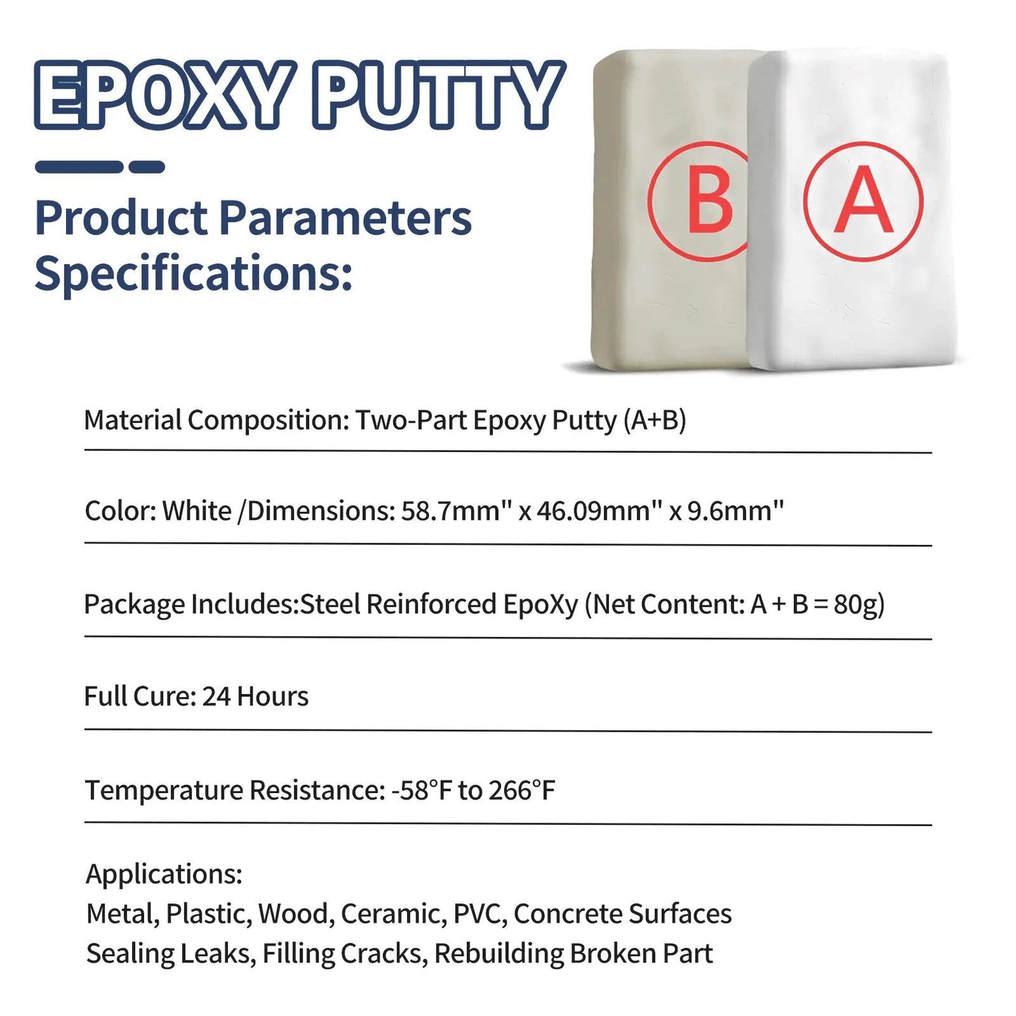 SEAGRIL® Steel Reinforced Epoxy Putty