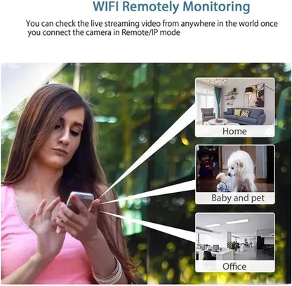 📷 Mini WiFi Camera | 4K UHD, Night Vision & Easy Wireless Setup