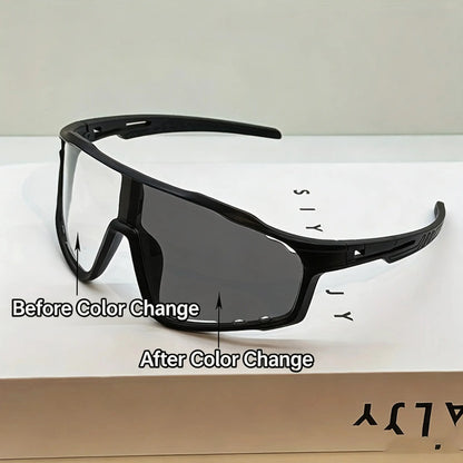 UV400 Photochromic Polarized Safety Glasses