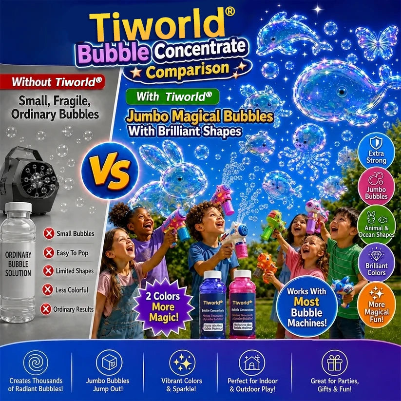 Tiworld® Bubble Concentrate —— Animal & Ocean Fantasy Theme