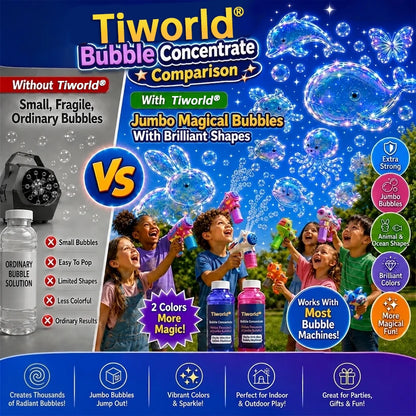 Tiworld® Bubble Concentrate —— Animal & Ocean Fantasy Theme