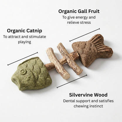 SEAGRIL® Catnip & Silvervine Chew