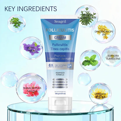 Folliculitis Soothing Cream for Folliculitis Scalp Face and Body