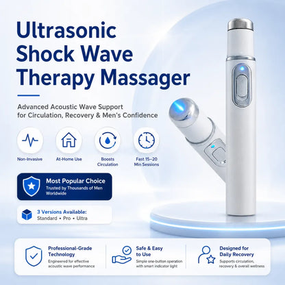 💥YAGOO®💥 Ultrasonic Shock Wave Therapy Massager