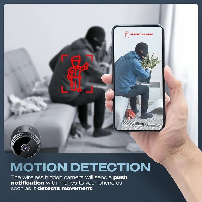 📷 Mini WiFi Camera | 4K UHD, Night Vision & Easy Wireless Setup