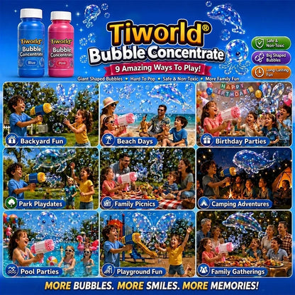 Tiworld® Bubble Concentrate —— Animal & Ocean Fantasy Theme