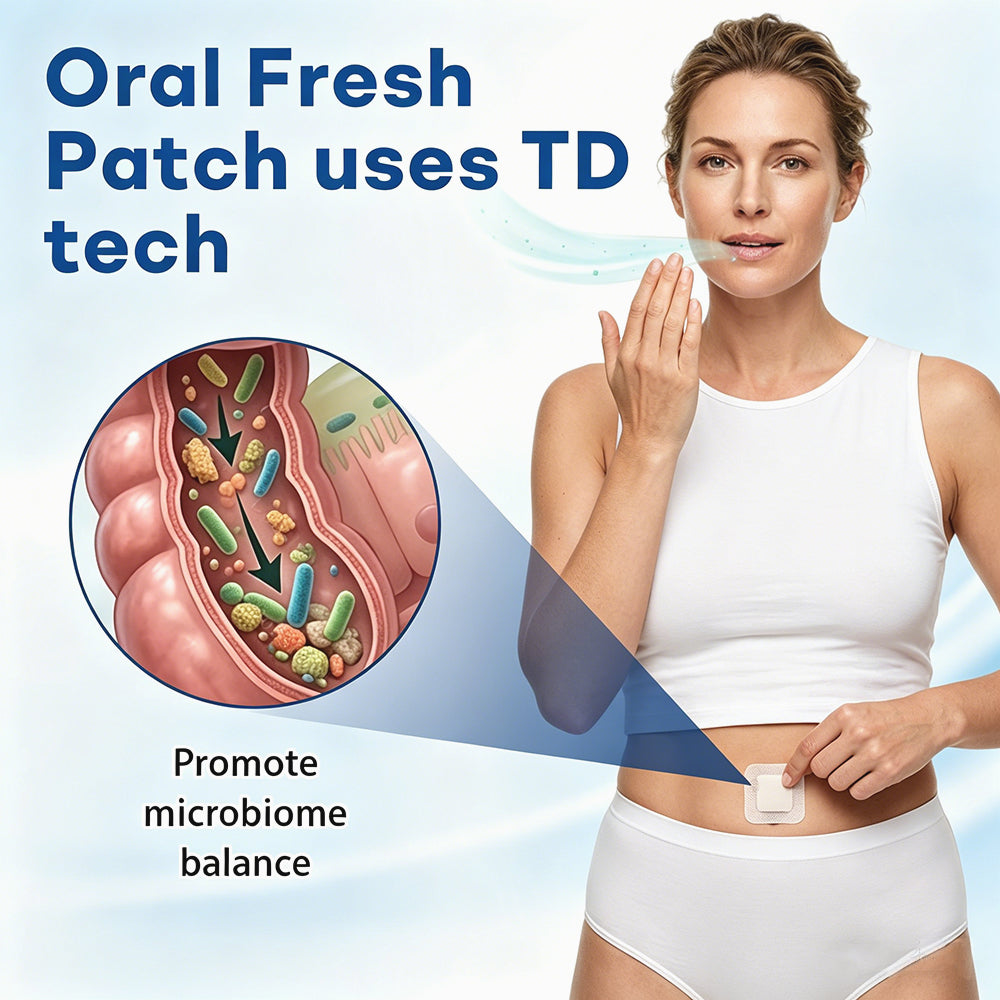 🔥Best Seller🔥Tiworld® HalitosisFix Gut Patch-Regulates intestinal flora and eliminates oral odor🎉Special limited-time discount