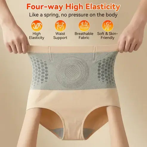SEAGRIL® 𝐌𝐨𝐫𝐢𝐧𝐠𝐚 & 𝐁𝐞𝐫𝐛𝐞𝐫𝐢𝐧𝐞 4‑In‑1 Micro‑Particle Sculpting & Fat‑Burn Shorts