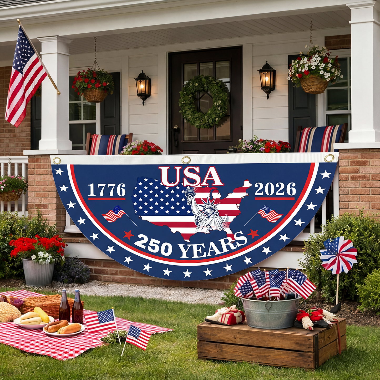 Last Day 49% OFF🔥250th Anniversary USA Fan Flag