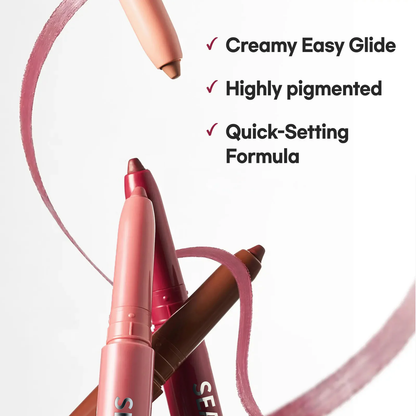 SEAGRIL® Easy Glide Lip Liner — Creamy, Blendable Color with Smooth Application, Summervibes