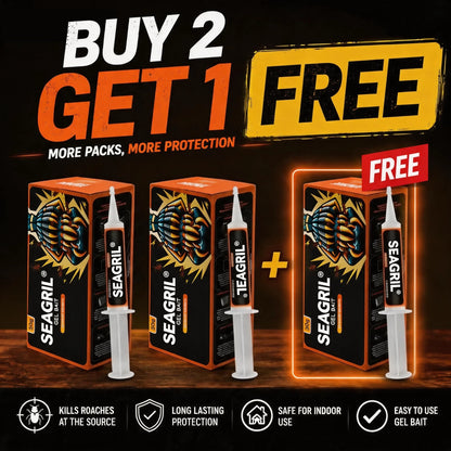 🔥Limited-Time Offer – Save 50% Today🔥SEAGRIL® Cockroach Gel Bait (New Upgraded Formula)