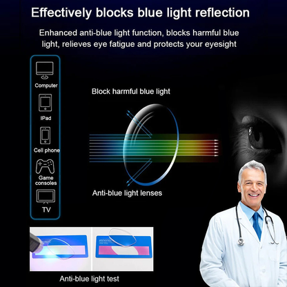 🌎Ends Today: Buy One Free One !🔥👓SEAGRIL® Ultra Light Anti Blue Presbyopic Glasses✨