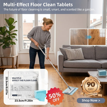 Floor Cleaning Tablets Multi-Surface Antibacterial Cleaner
