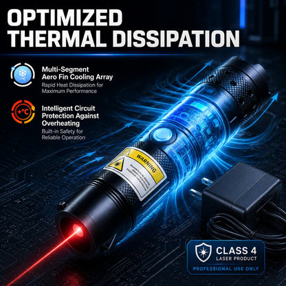 🔥2026 New Design 120W 900-1100NM Powerful IR Laser Pointer