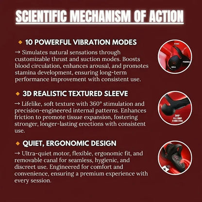 Tiworld™ VitalEngine Pro-The #1 5-in-1 at-home trainer that reverses ED &amp; PE with advanced precision