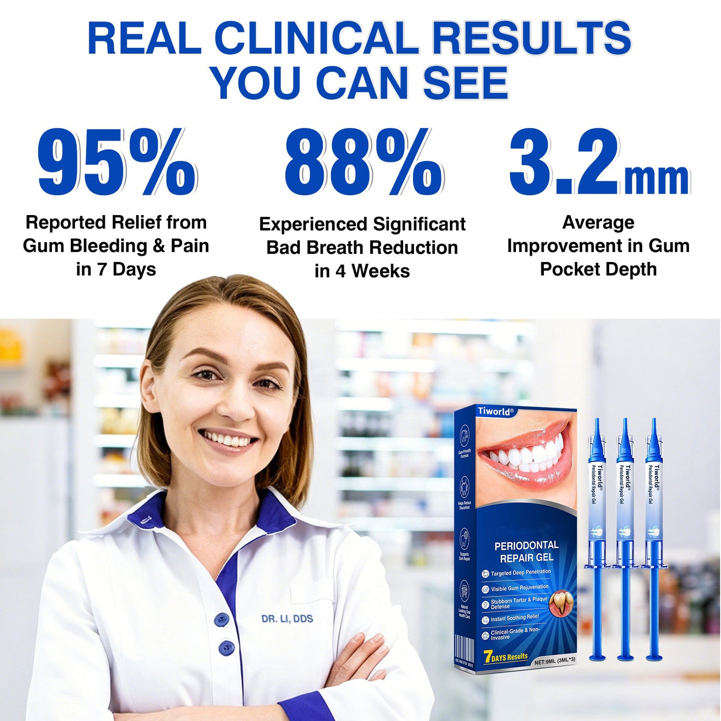 🏆🦷🛡️Tiworld® Periodontal Repair Gel