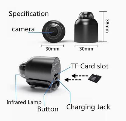 📷 Mini WiFi Camera | 4K UHD, Night Vision & Easy Wireless Setup