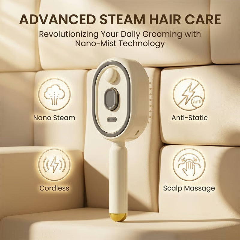 SEAGRIL® Electric Spray Air Cushion Massage Comb