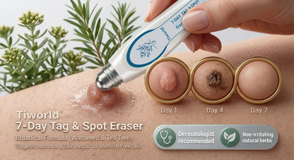 FDA Registered Facility | Tiworld® 7-Day Skin Tag & Spot Eraser Painless & Scar-Free Advanced Imperfection Removal Rollerball Pen