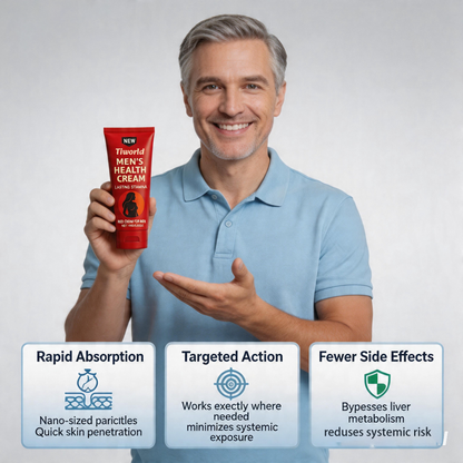 Tiworld® Cream for Men| Increase your penis size by up to 4.5 cm in just 7 days!